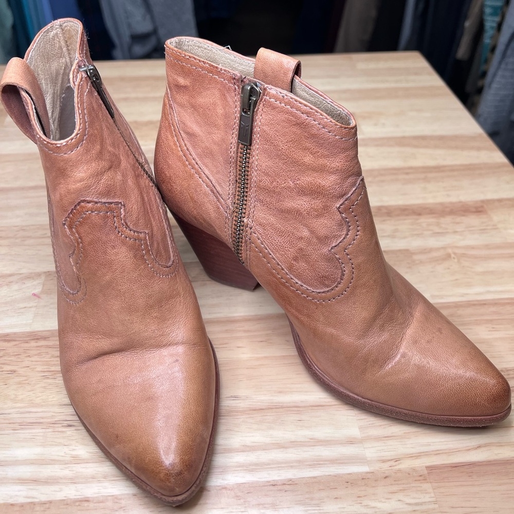 Frye Brown booties